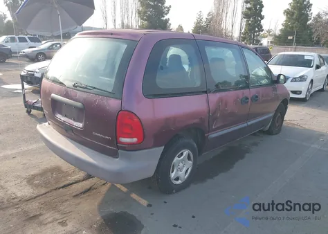 1999 Dodge Caravan z USA, uszkodzony, nr VIN 2B4FP25B4XR217169